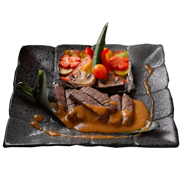 Golden Glaze Beef Medallion